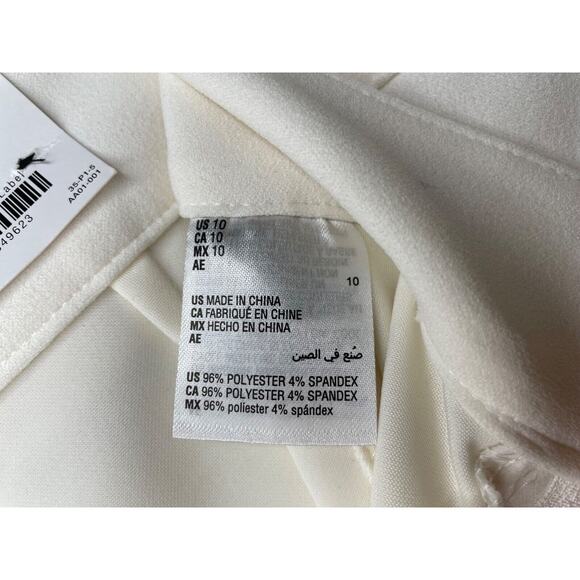 NWT INC Women's Side Belt Wide Leg Pant SIZE 10 NEW - Picture 10 of 10